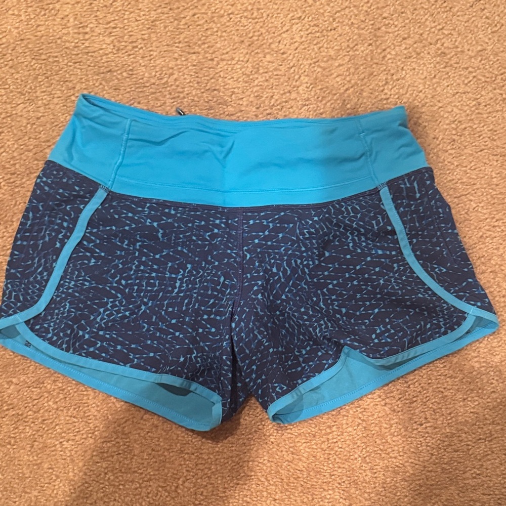 Lululemon Blue Athletic Shorts for Women